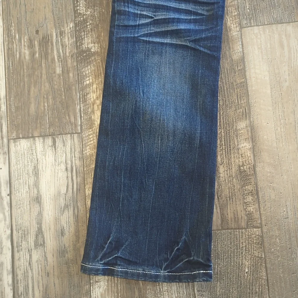 COWGIRL TUFF "Edgy" bootcut med wash rodeo jeans Style #JEDGYJ sz 26x33L EUC - Picture 13 of 16